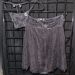 Victoria’s Secret Black Lace babydoll style 2 piece